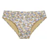 Parke & Ronen New Resort '25 - Cloud Leopard Gold Print Meridian Bikini sold by Underwear Expert