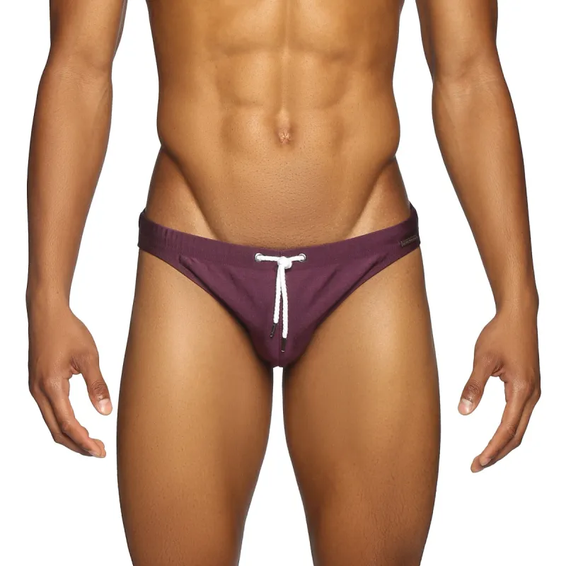 Parke & Ronen New Resort '25 - Plum Solid Blade Bikini sold by Underwear Expert