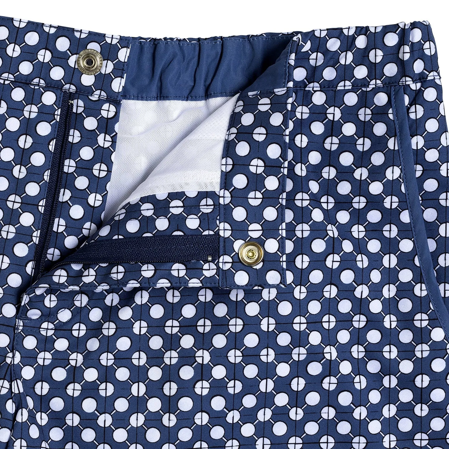 Parke & Ronen New Resort '25 - Mid Century Blue Print 2" Angeleno Stretch sold by Underwear Expert product image thumbnail 5