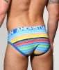 Andrew Christian Almost Naked Avalon Stripe Brief sold by Underwear Expert