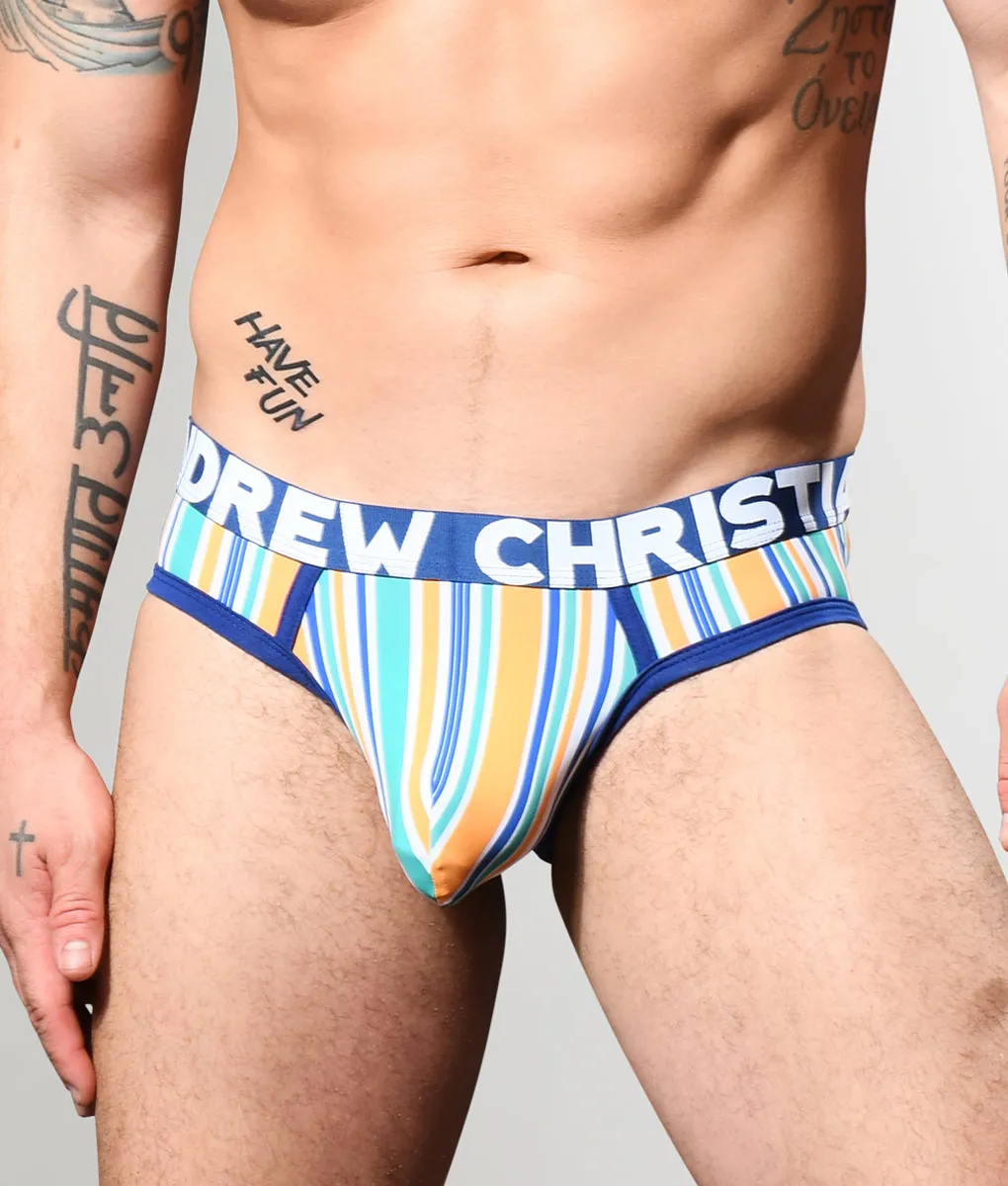 Andrew Christian Sorrento Stripe Almost Naked Brief sold by Underwear Expert