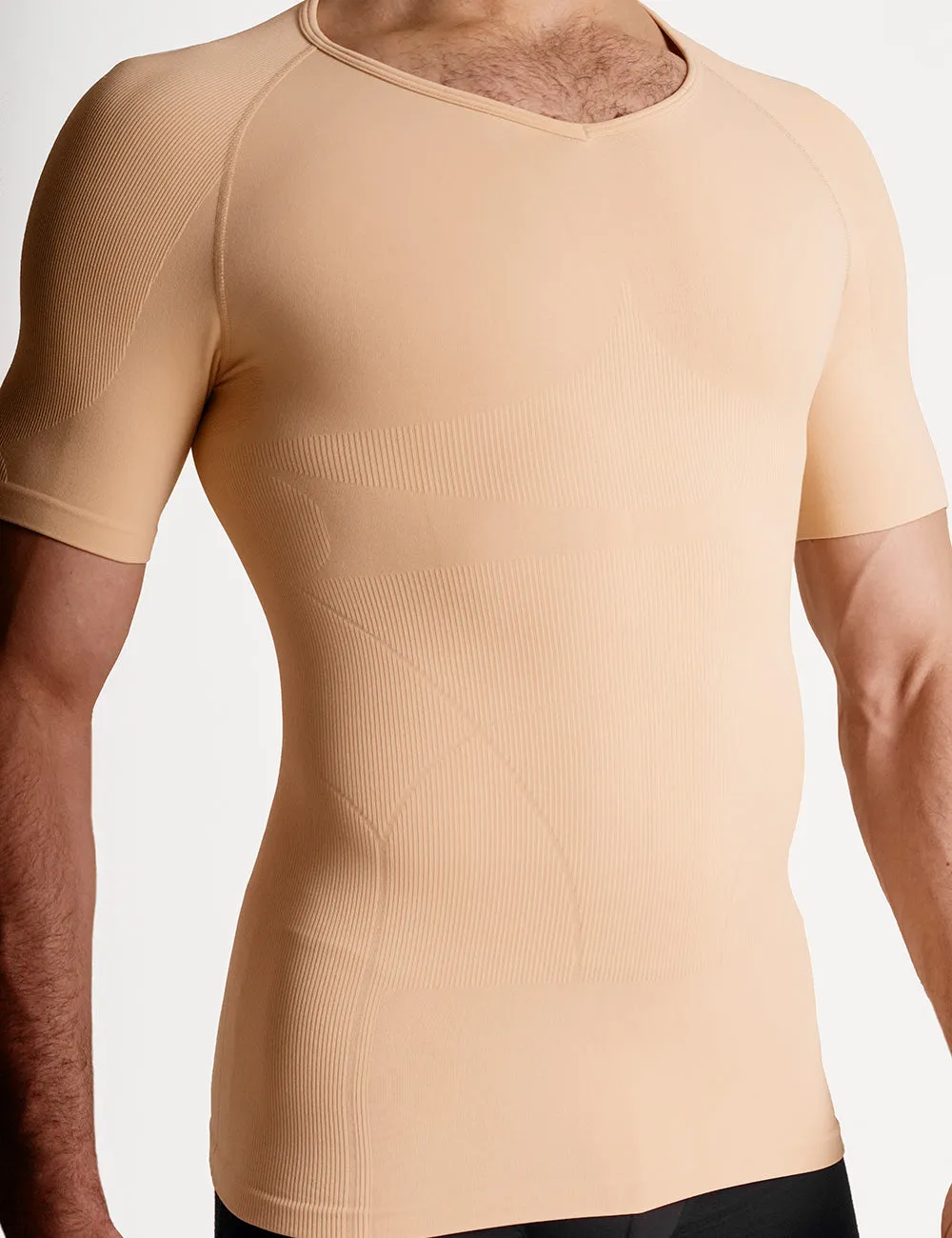 Rounderbum Seamless Compression T-Shirt Sand sold by Underwear Expert