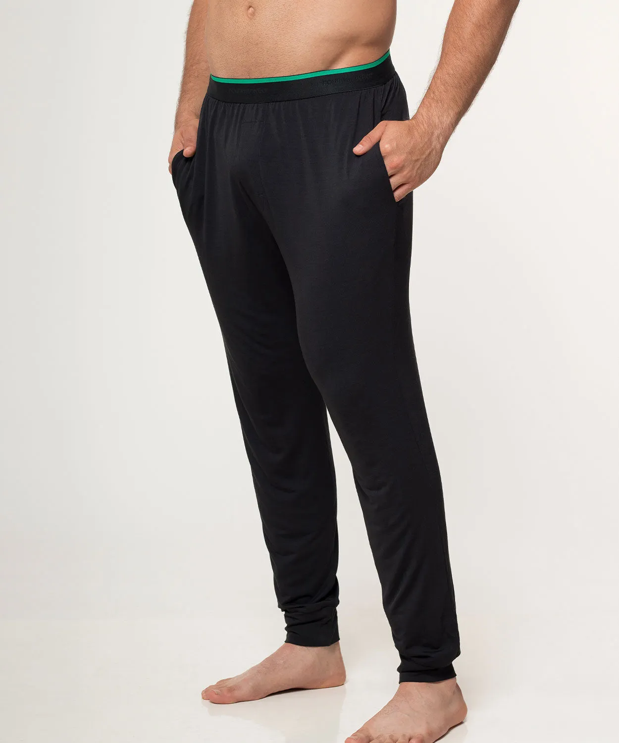 Rounderbum Homewear Joggers Bamboo Black sold by Underwear Expert product image thumbnail 3