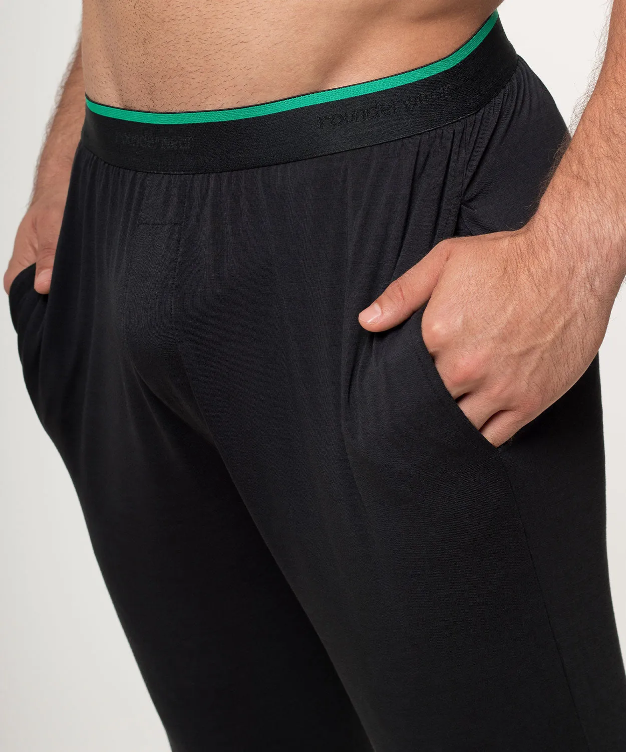 Rounderbum Homewear Joggers Bamboo Black sold by Underwear Expert product image thumbnail 4