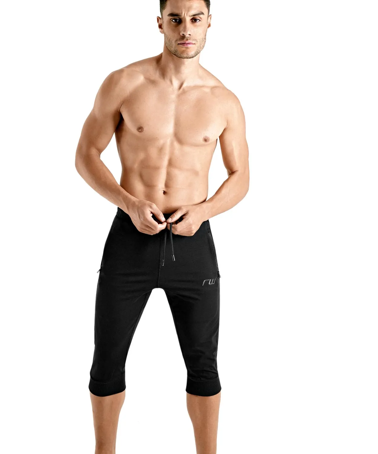 Rounderbum 3/4 Leg Joggers Sportwear 365 Black sold by Underwear Expert product image thumbnail 5