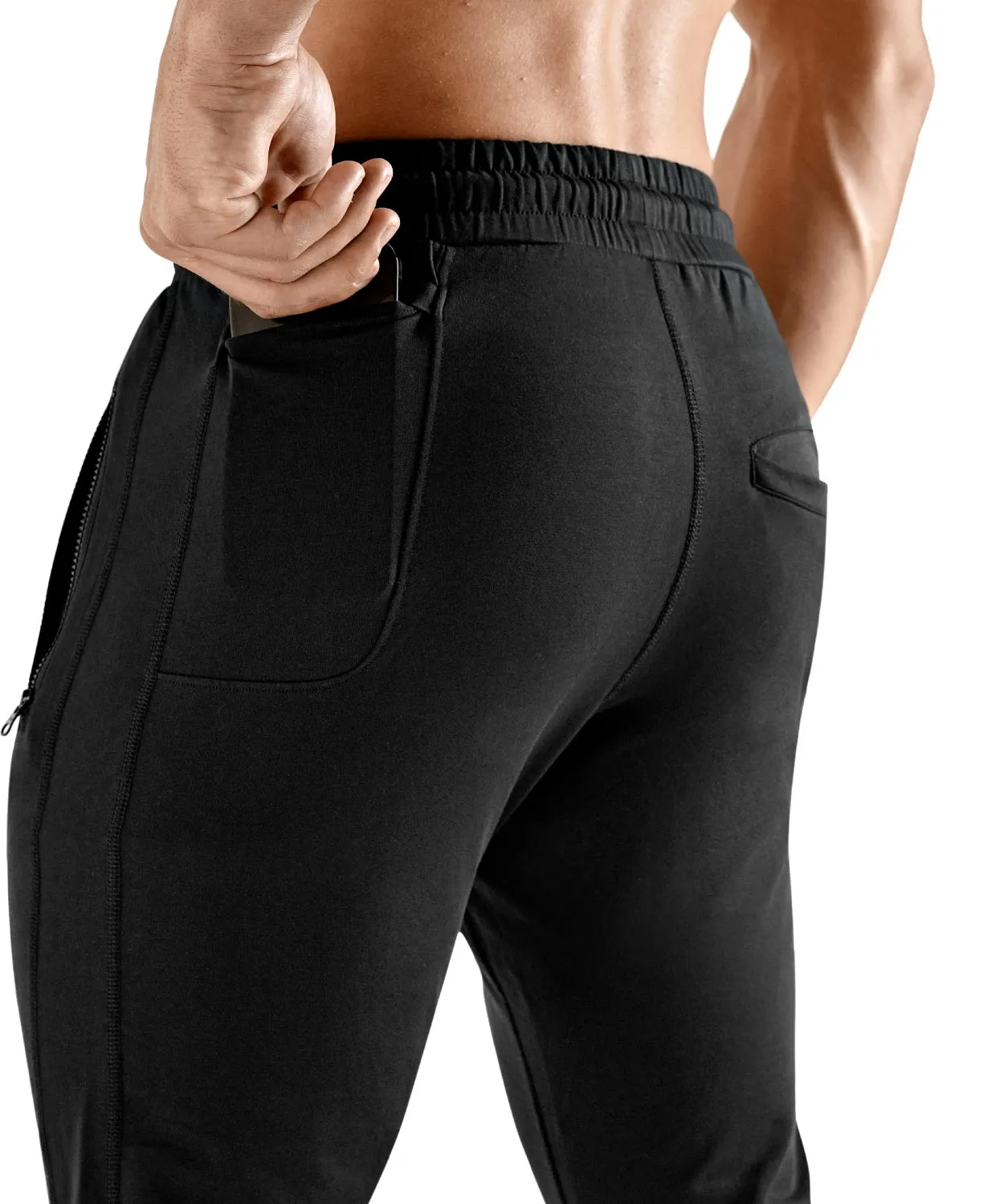 Rounderbum 3/4 Leg Joggers Sportwear 365 Black sold by Underwear Expert product image thumbnail 4