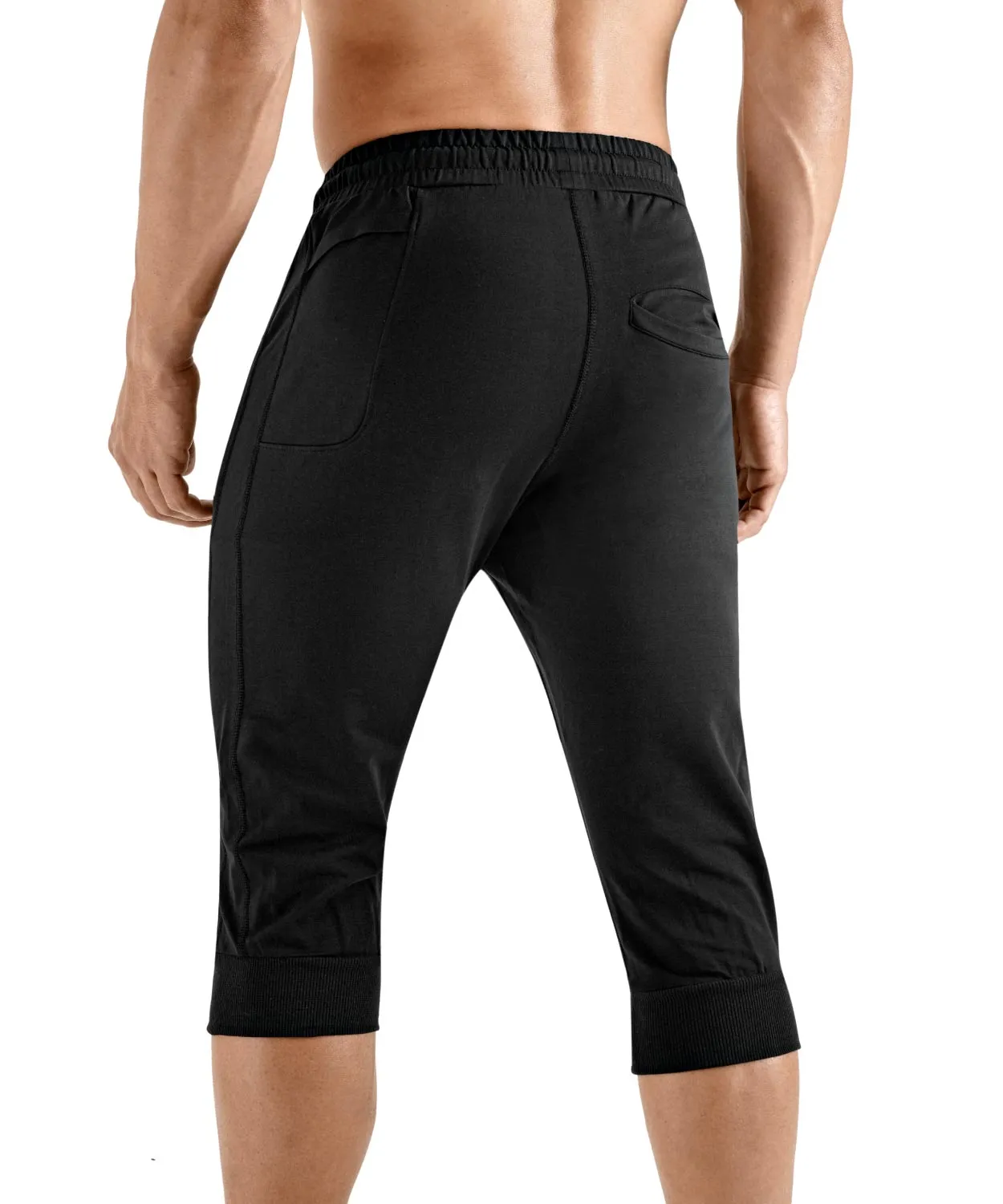 Rounderbum 3/4 Leg Joggers Sportwear 365 Black sold by Underwear Expert product image thumbnail 2