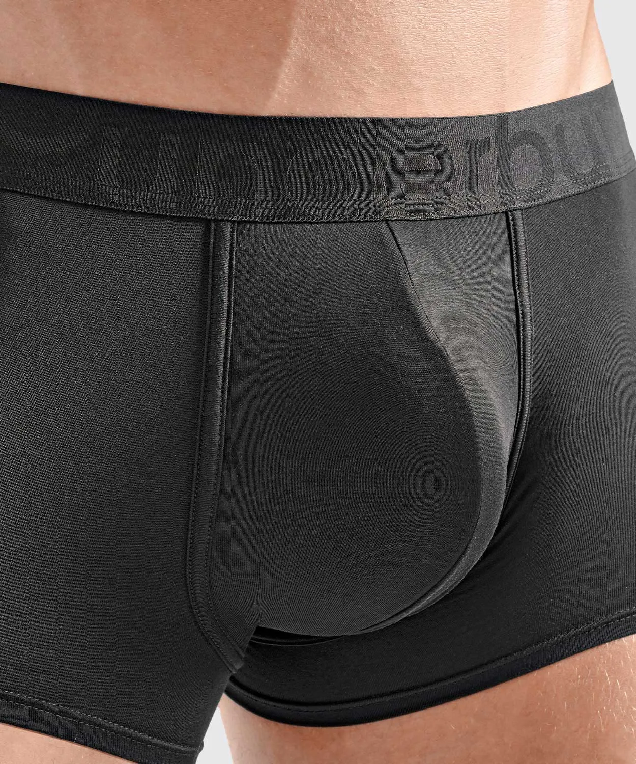 Rounderbum Padded Trunk Modal Black sold by Underwear Expert product image thumbnail 3