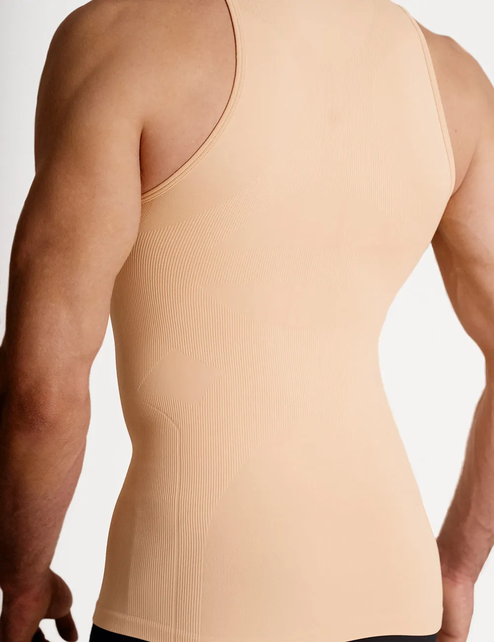Rounderbum Seamless Compression Tank Top Sand sold by Underwear Expert product image thumbnail 2