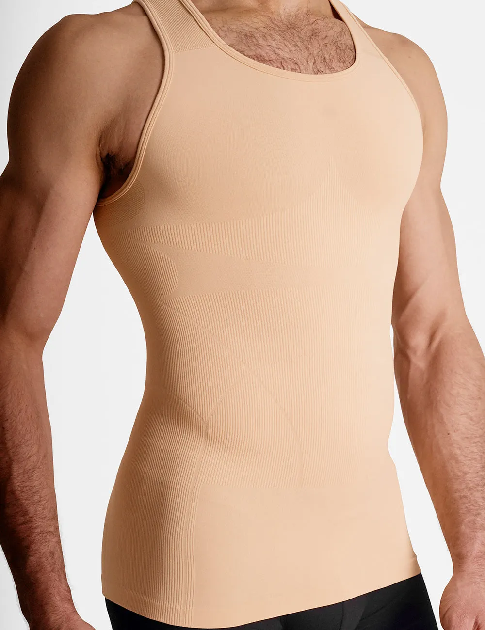 Rounderbum Seamless Compression Tank Top Sand sold by Underwear Expert