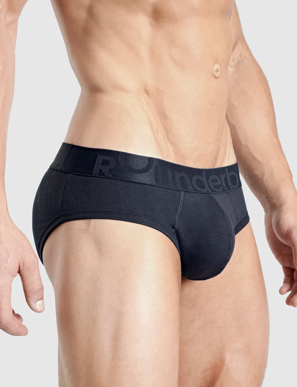 Rounderbum Basic Padded Brief Navy sold by Underwear Expert