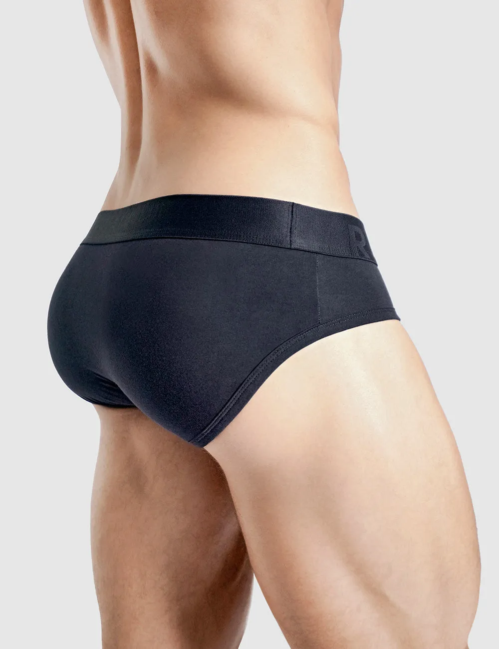 Rounderbum Basic Padded Brief Navy sold by Underwear Expert product image thumbnail 3