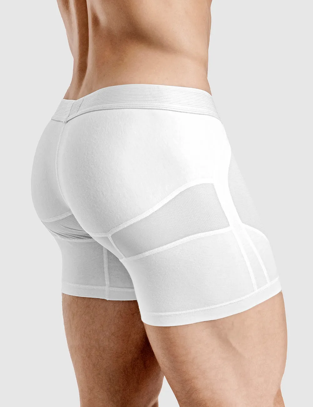 Rounderbum Anatomic Boxer Brief White sold by Underwear Expert product image thumbnail 2