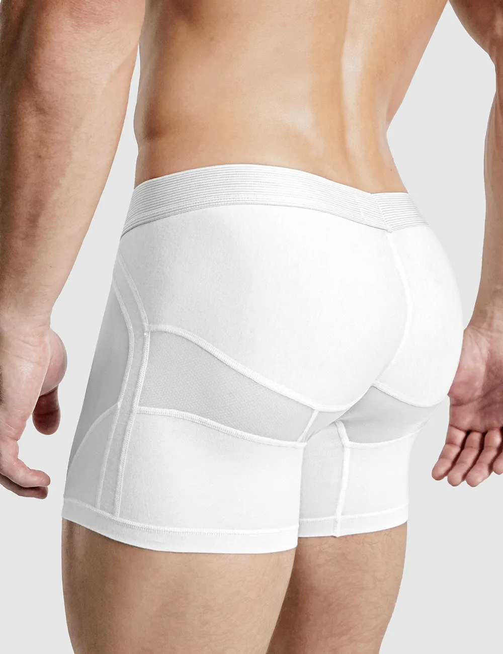Rounderbum Anatomic Boxer Brief White sold by Underwear Expert product image thumbnail 3