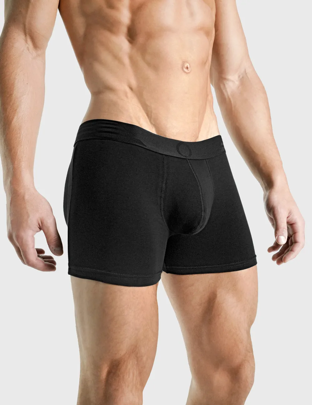 Rounderbum Dual Tech Padded Boxer Brief + Smart Package Cup sold by Underwear Expert
