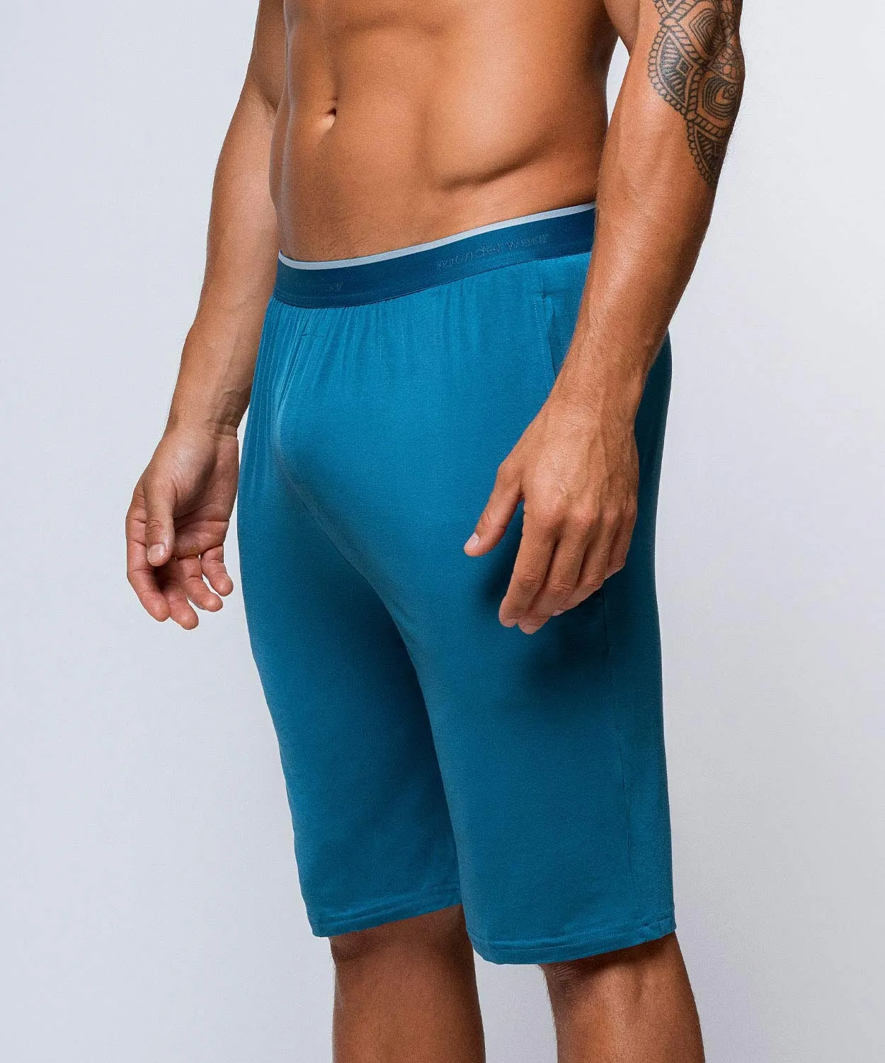 Rounderbum Homewear Shorts Blue Essentials sold by Underwear Expert product image thumbnail 3