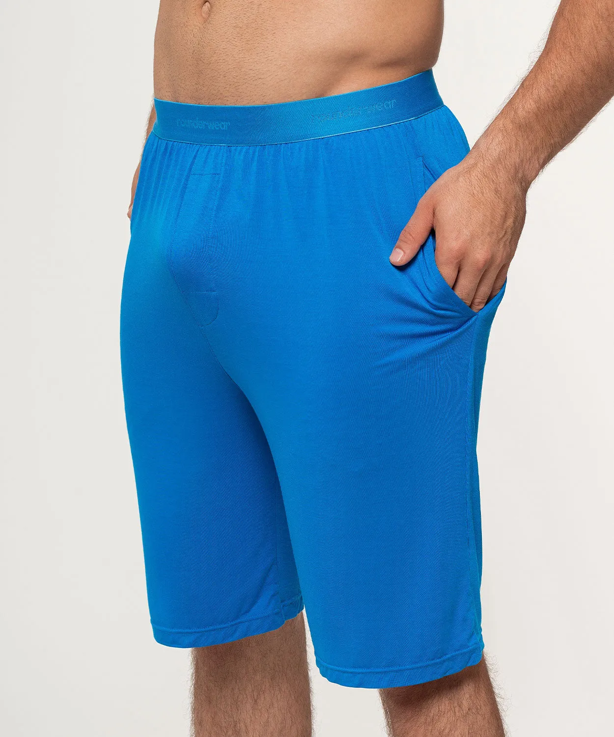 Rounderbum Homewear Shorts Bamboo Blue sold by Underwear Expert product image thumbnail 4