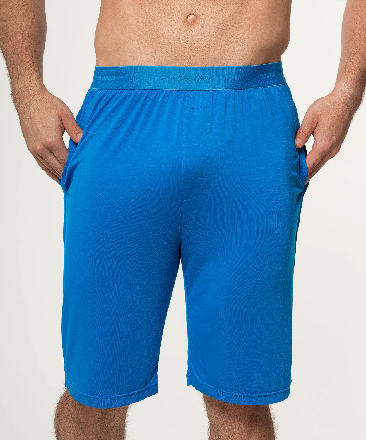 Rounderbum Homewear Shorts Bamboo Blue sold by Underwear Expert