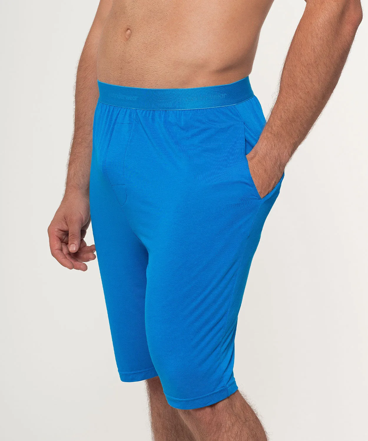 Rounderbum Homewear Shorts Bamboo Blue sold by Underwear Expert product image thumbnail 3