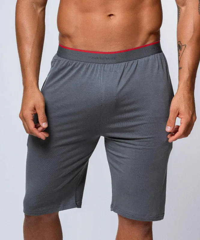 Rounderbum Homewear Shorts Essentials Gray sold by Underwear Expert