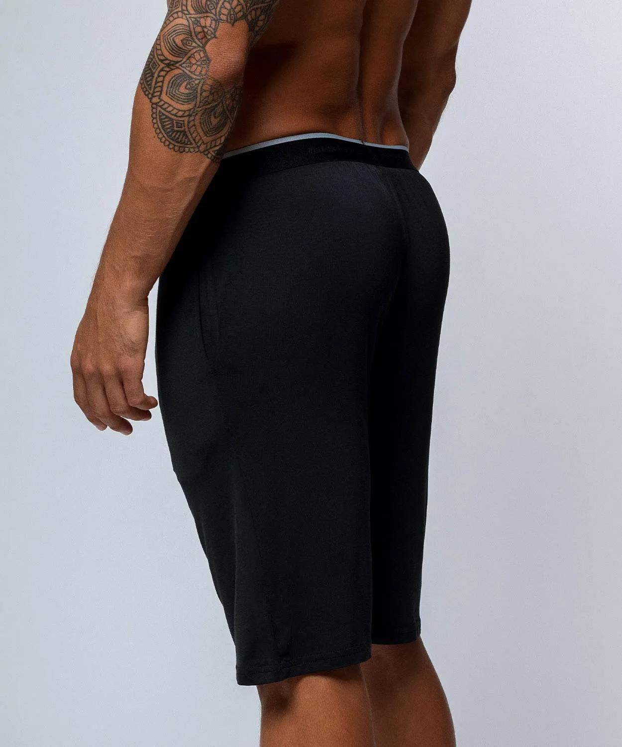Rounderbum Homewear Shorts Essentials Black sold by Underwear Expert product image thumbnail 2