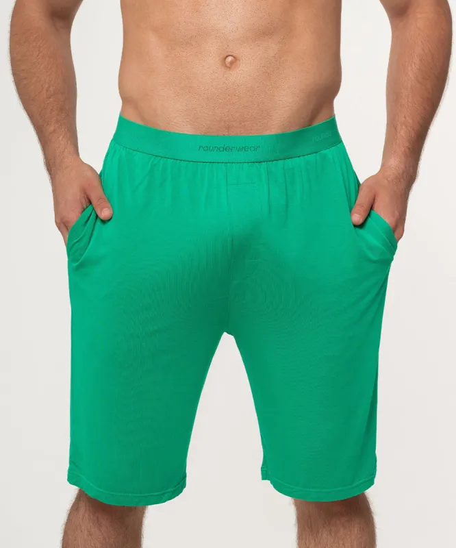 Rounderbum Homewear Shorts Bamboo Green sold by Underwear Expert