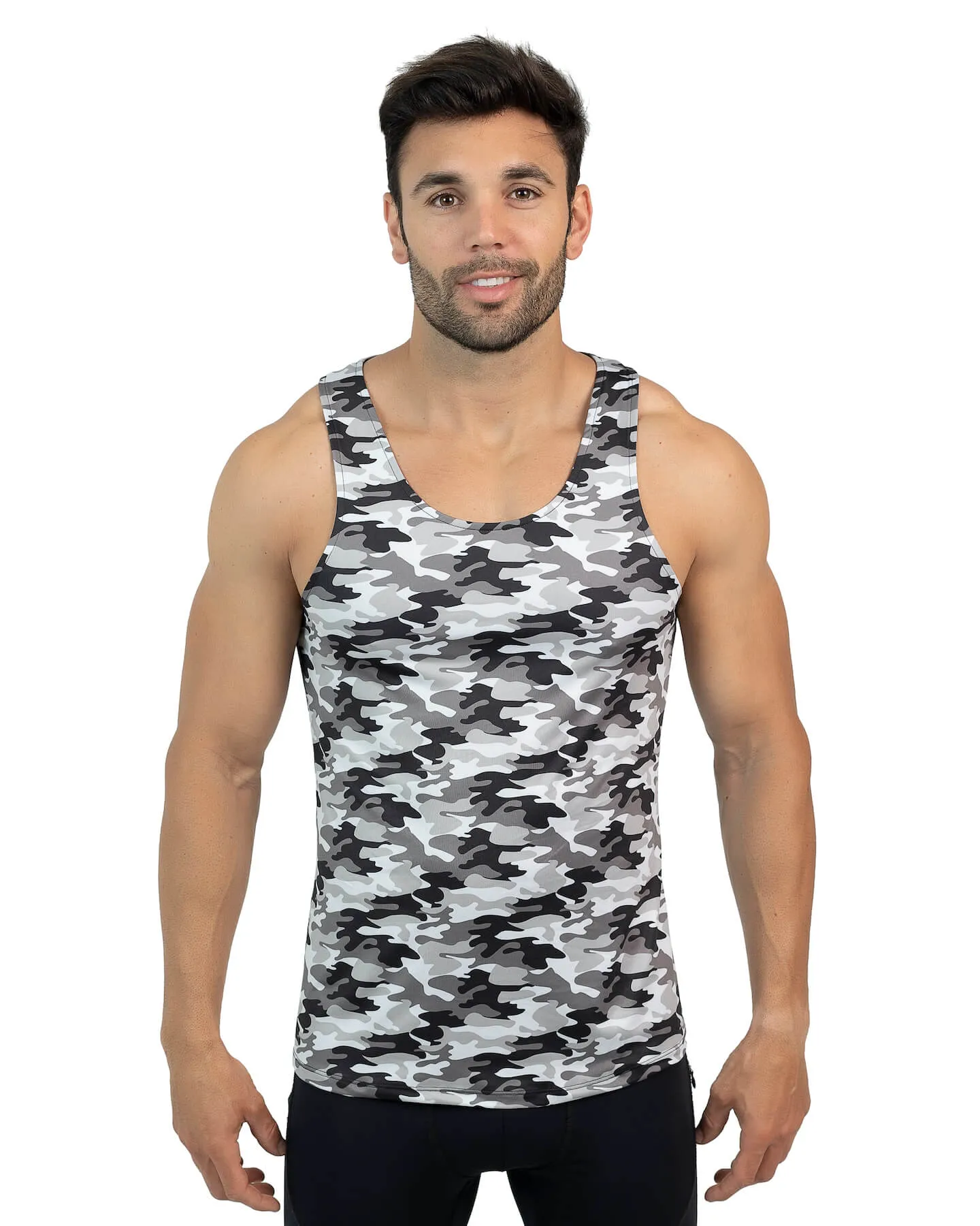 Matador Meggings Gray Camo Tank Top sold by Underwear Expert