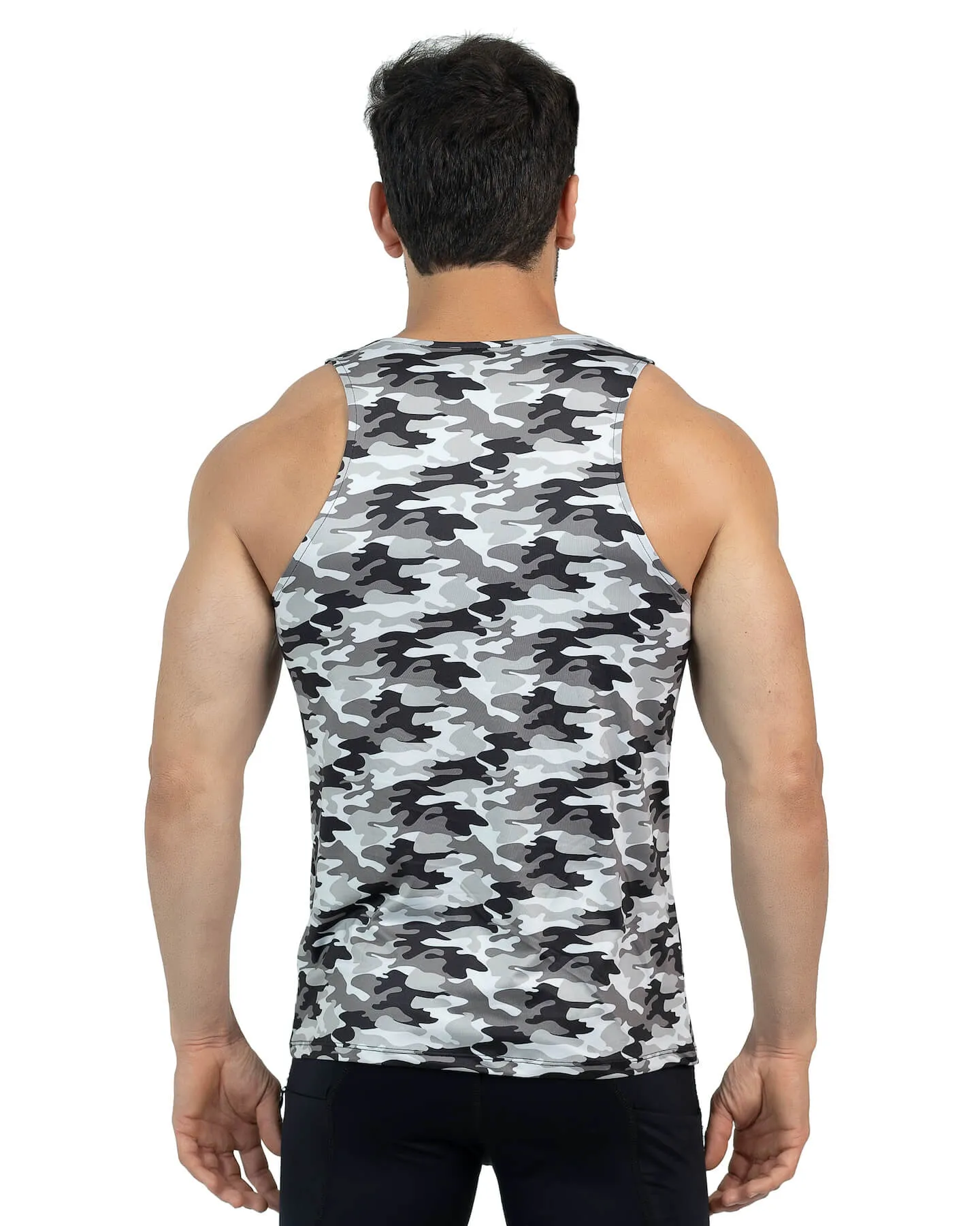 Matador Meggings Gray Camo Tank Top sold by Underwear Expert product image thumbnail 2