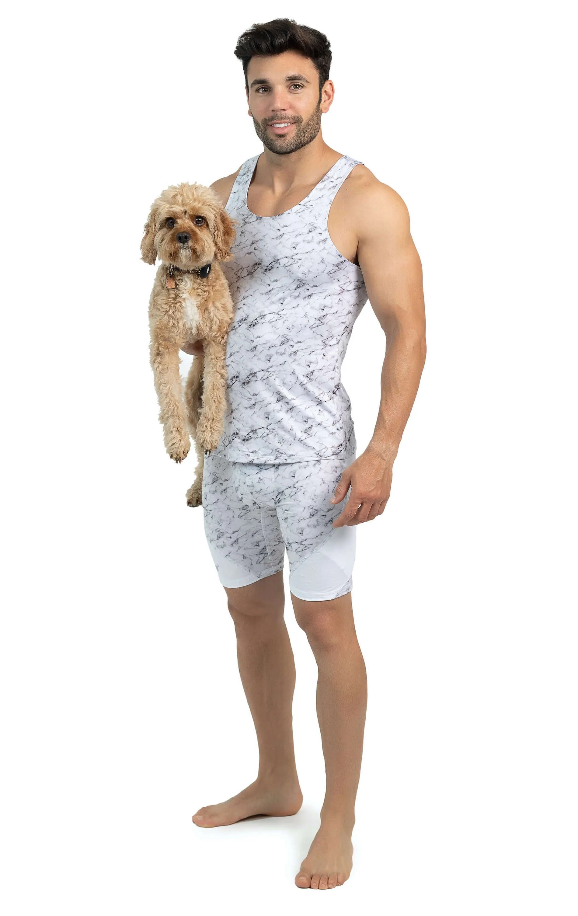 Matador Meggings Marble Tank Top sold by Underwear Expert product image thumbnail 4