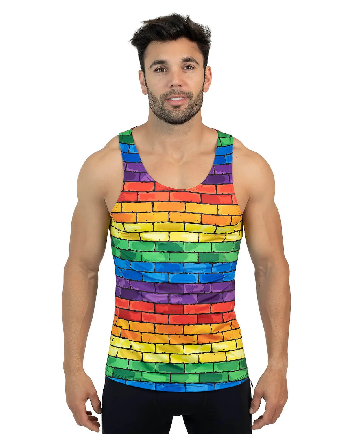 Matador Meggings Pride Rainbow Tank Top sold by Underwear Expert
