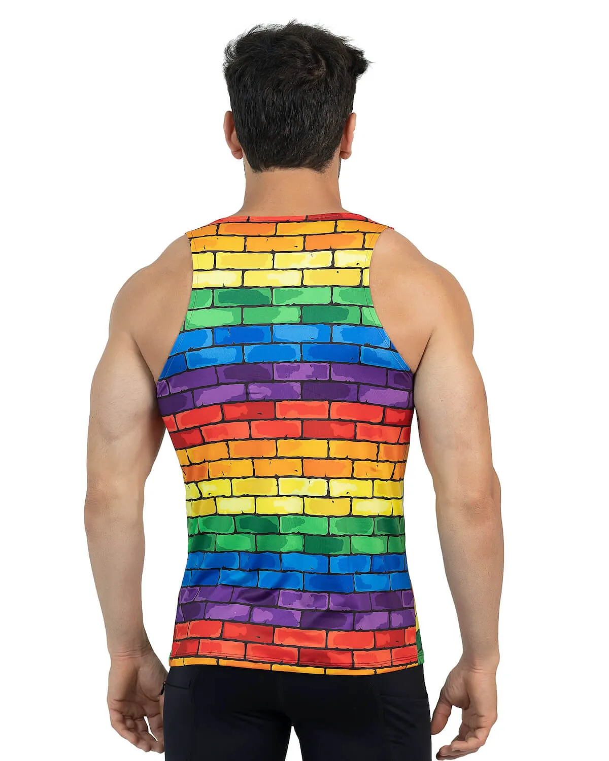 Matador Meggings Pride Rainbow Tank Top sold by Underwear Expert product image thumbnail 2