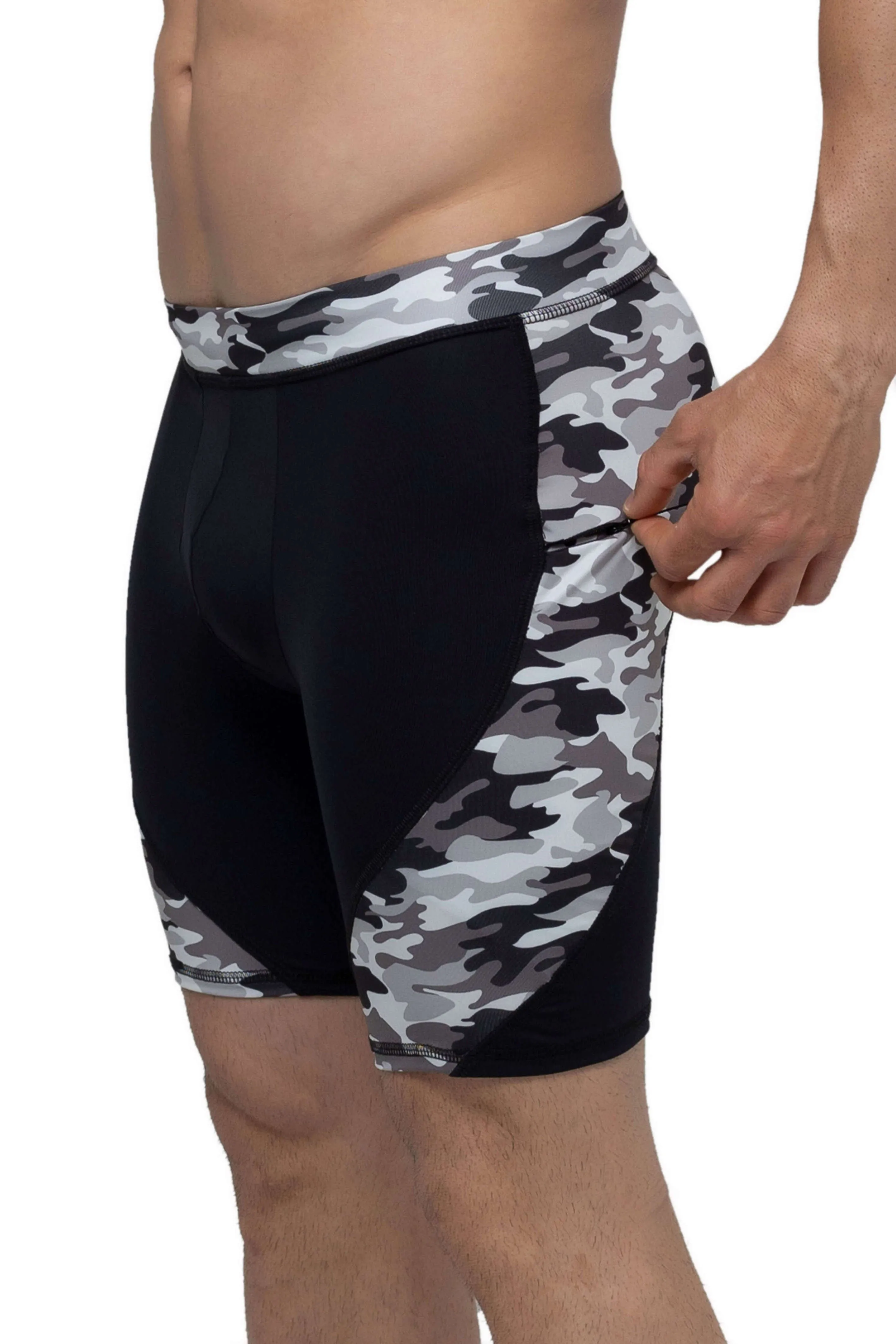 Matador Meggings Reverse Gray Camo Shorts sold by Underwear Expert product image thumbnail 4