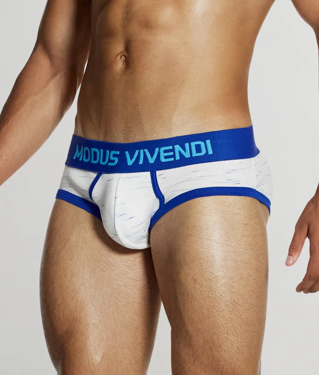 Modus Vivendi Upcycle Classic Brief Blue sold by Underwear Expert product image thumbnail 3