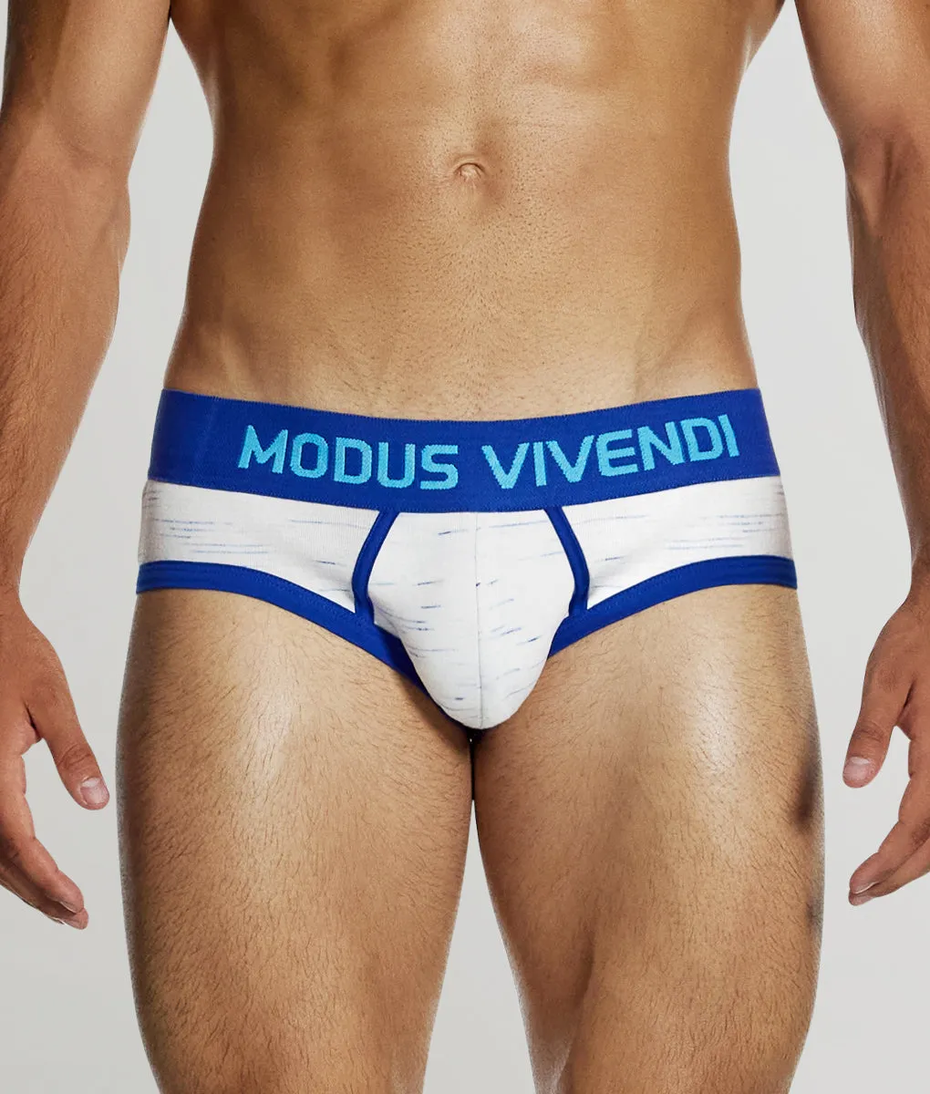 Modus Vivendi Upcycle Classic Brief Blue sold by Underwear Expert