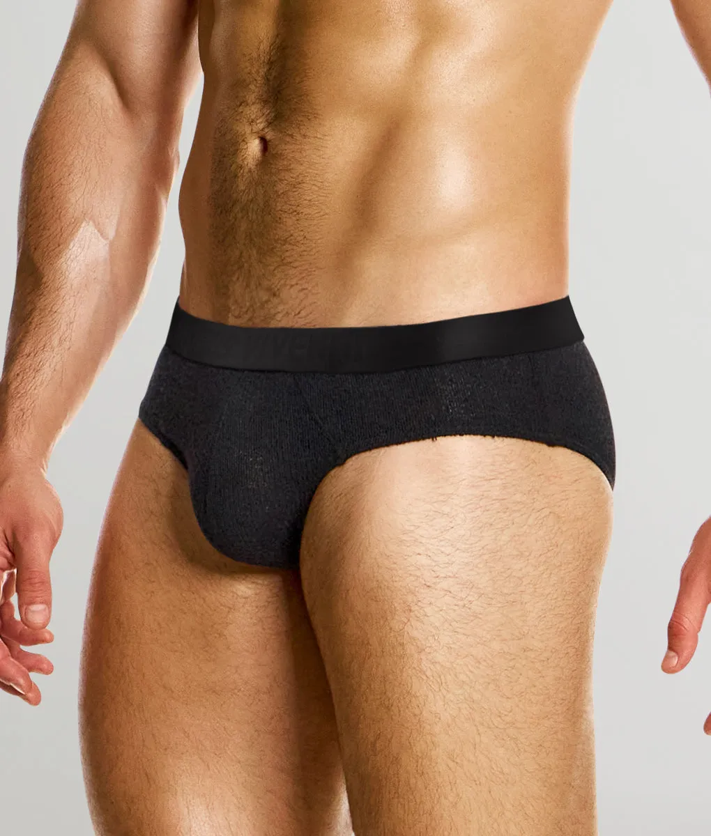 Modus Vivendi Purled Classic Brief sold by Underwear Expert product image thumbnail 3