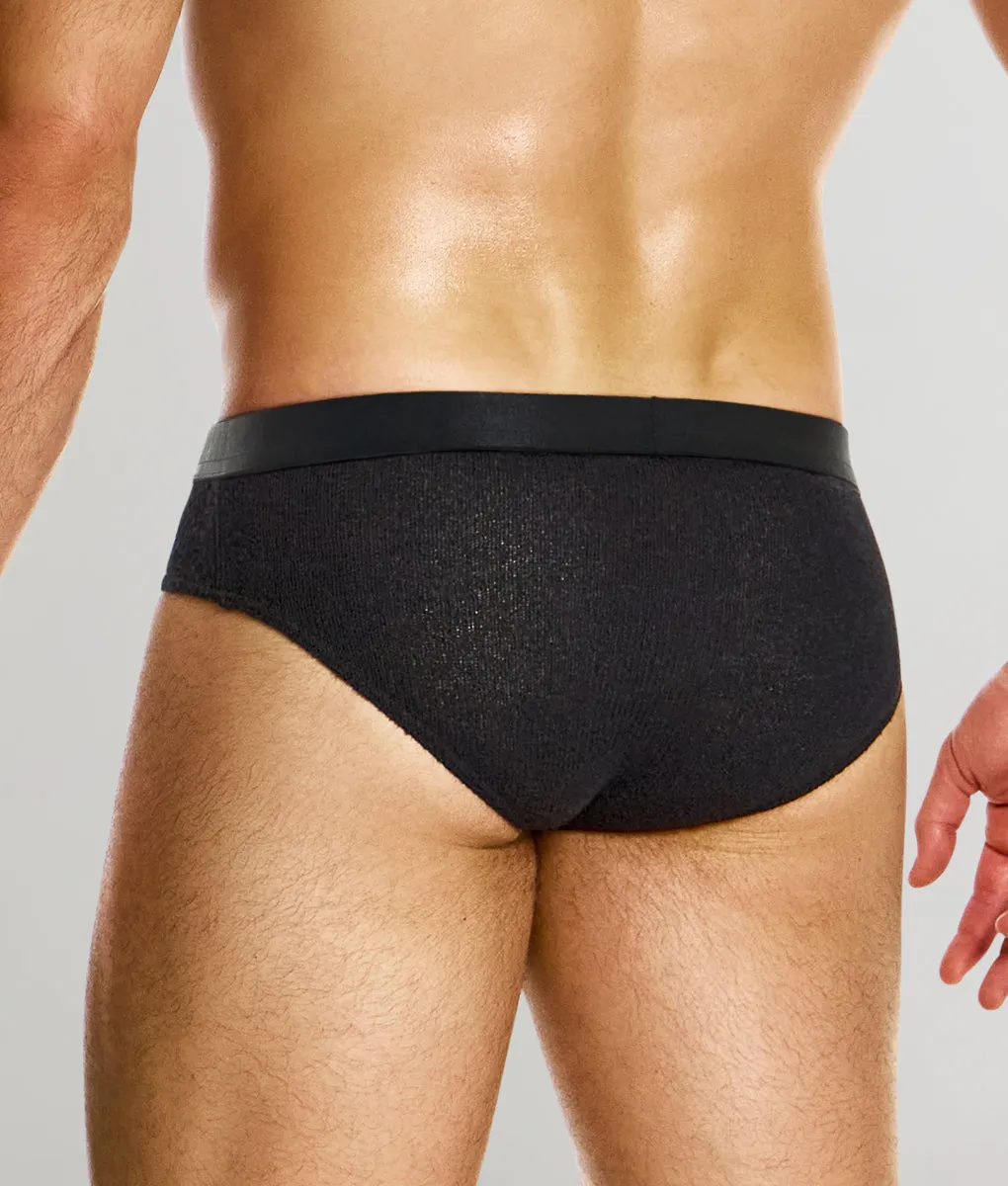 Modus Vivendi Purled Classic Brief sold by Underwear Expert product image thumbnail 2