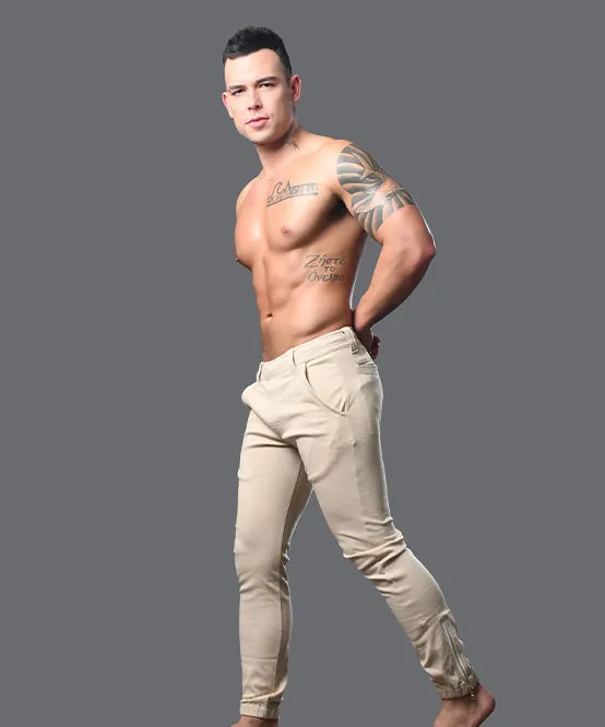 Andrew Christian Skinny Chino Jogger Pants sold by Underwear Expert product image thumbnail 4