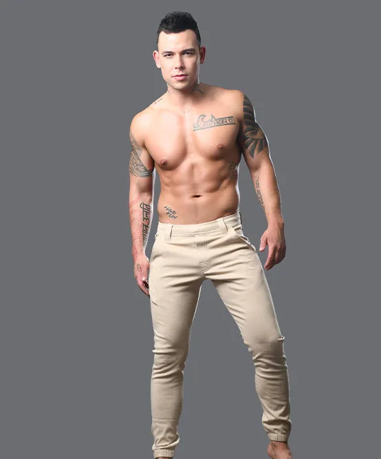 Andrew Christian Skinny Chino Jogger Pants sold by Underwear Expert product image thumbnail 3