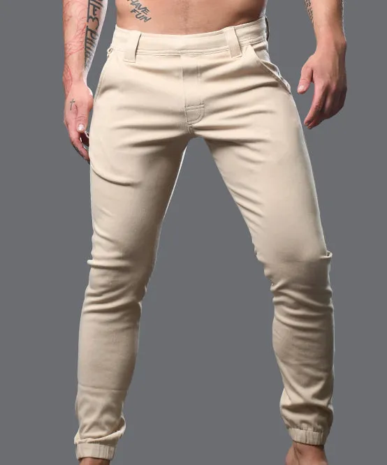 Andrew Christian Skinny Chino Jogger Pants sold by Underwear Expert