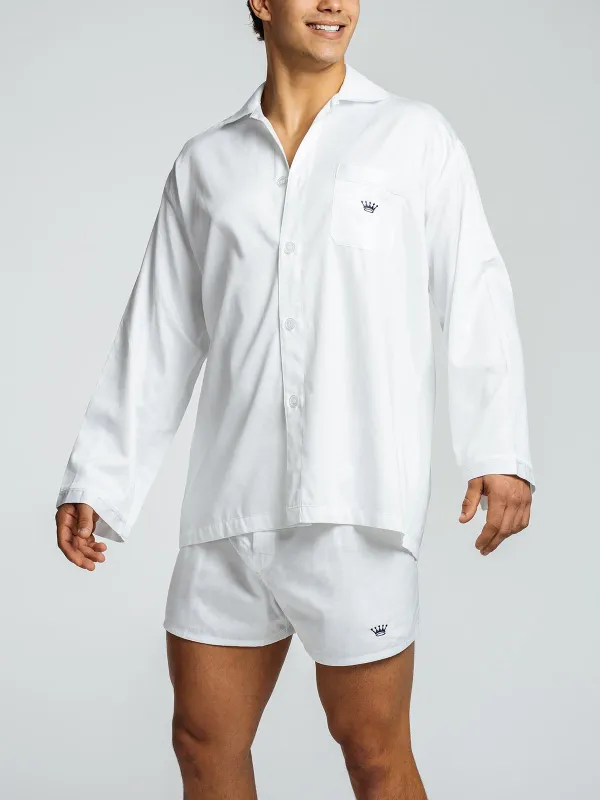 Royal Highnies The Original Lounge Top White sold by Underwear Expert