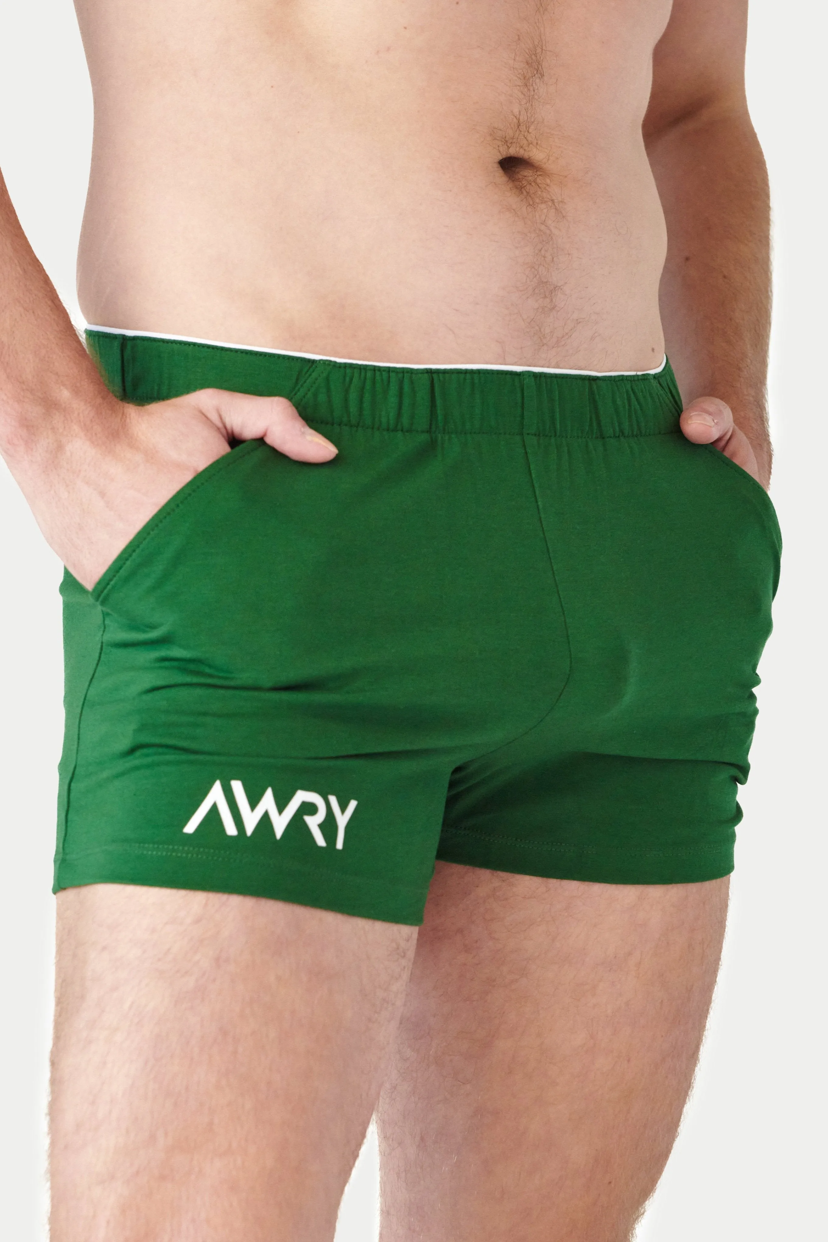 Awry Playoff Shorts Green sold by Underwear Expert