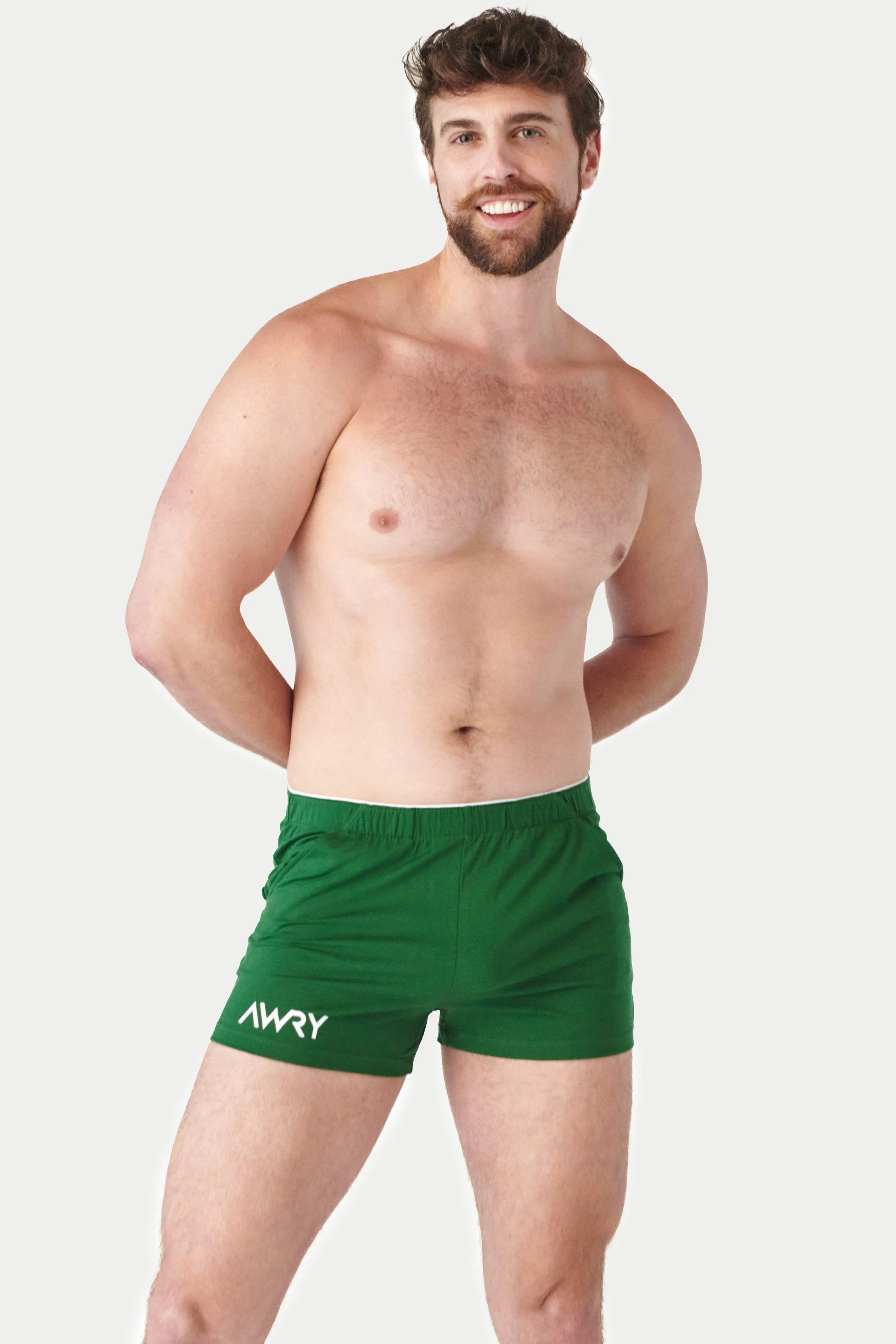 Awry Playoff Shorts Green sold by Underwear Expert product image thumbnail 3