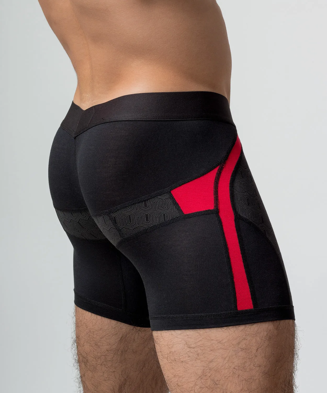 Rounderbum Racing Team Anatomic Boxer Brief Red sold by Underwear Expert product image thumbnail 2