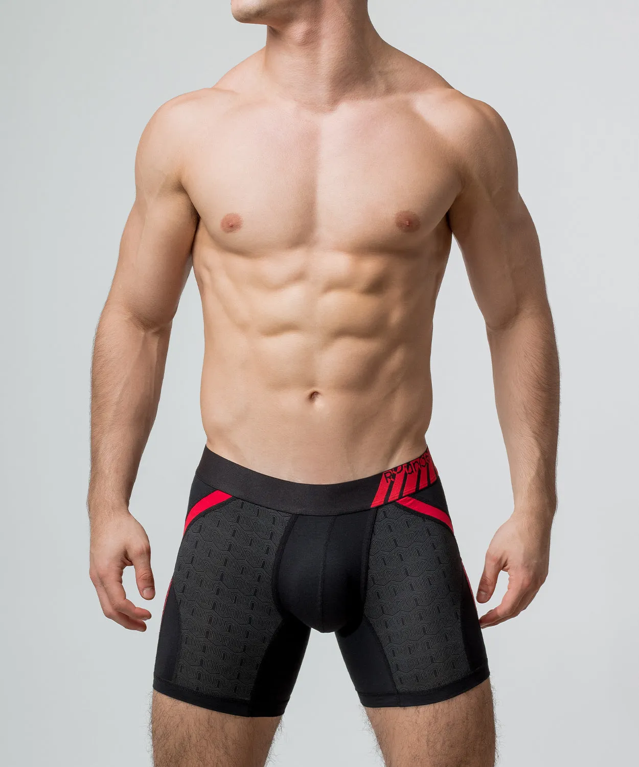Rounderbum Racing Team Anatomic Boxer Brief Red sold by Underwear Expert product image thumbnail 4