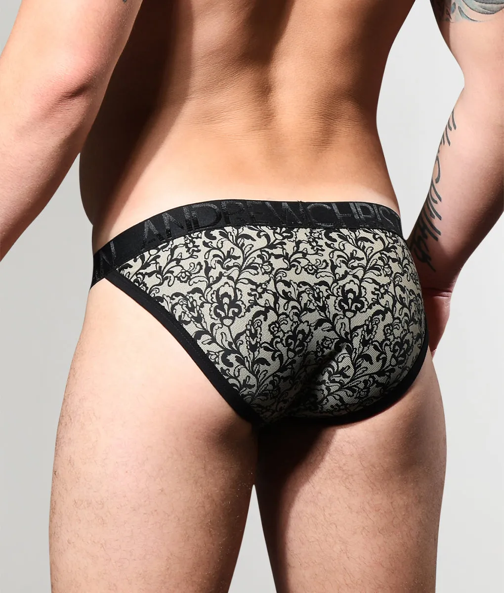 Andrew Christian Almost Naked Lace Print Brief sold by Underwear Expert product image thumbnail 2
