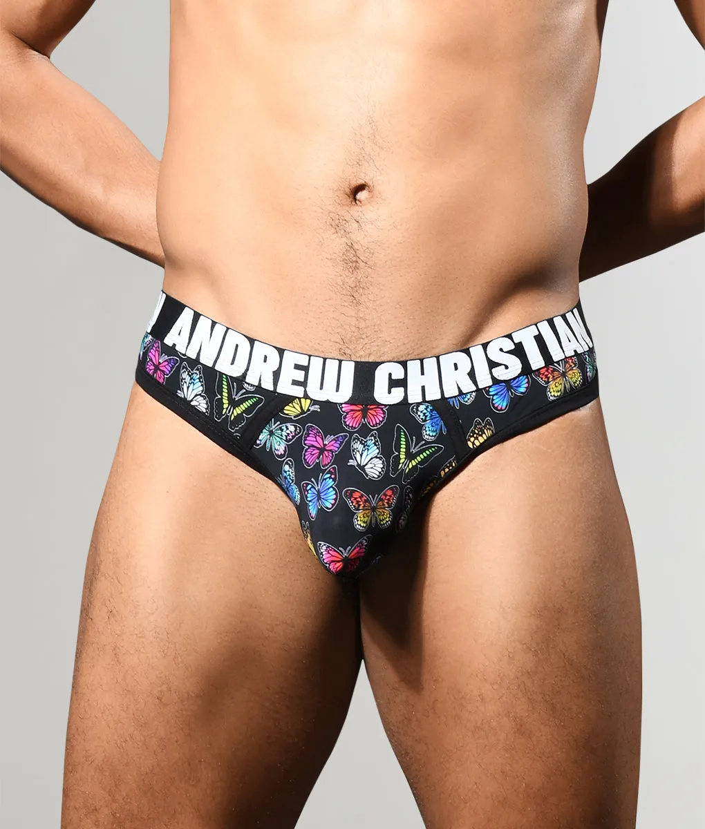 Andrew Christian Butterflies Almost Naked Thong sold by Underwear Expert