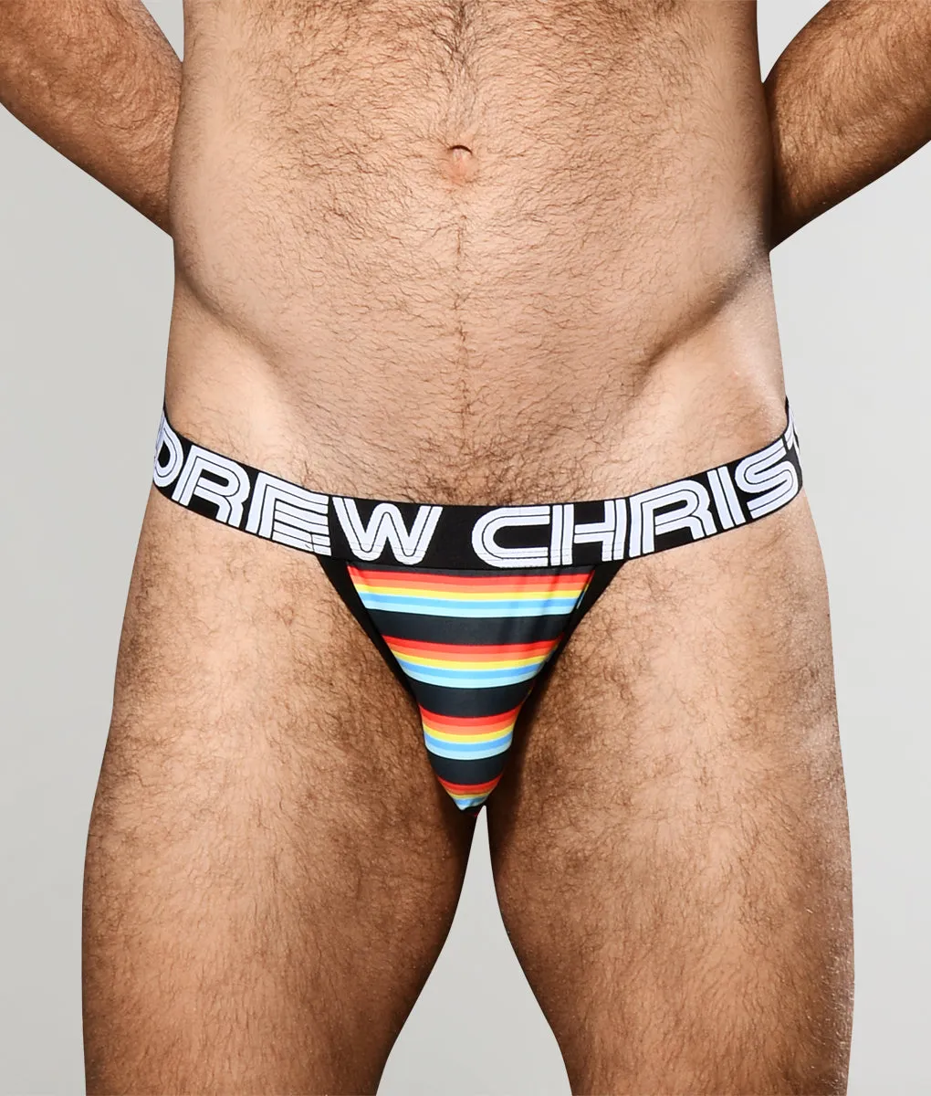 Andrew Christian California Stripe Jockstrap sold by Underwear Expert