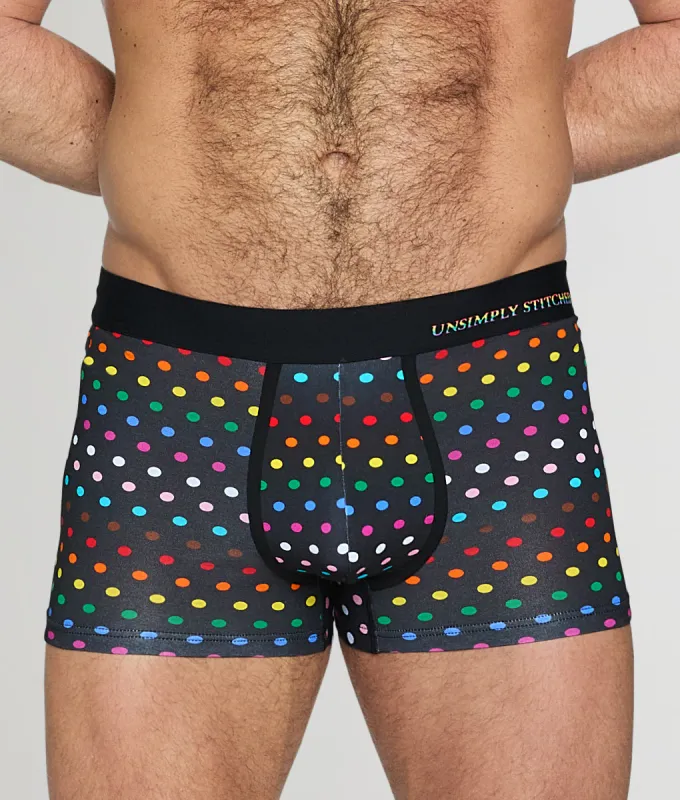 Unsimply Stitched Pride Polka Dot Trunk sold by Underwear Expert