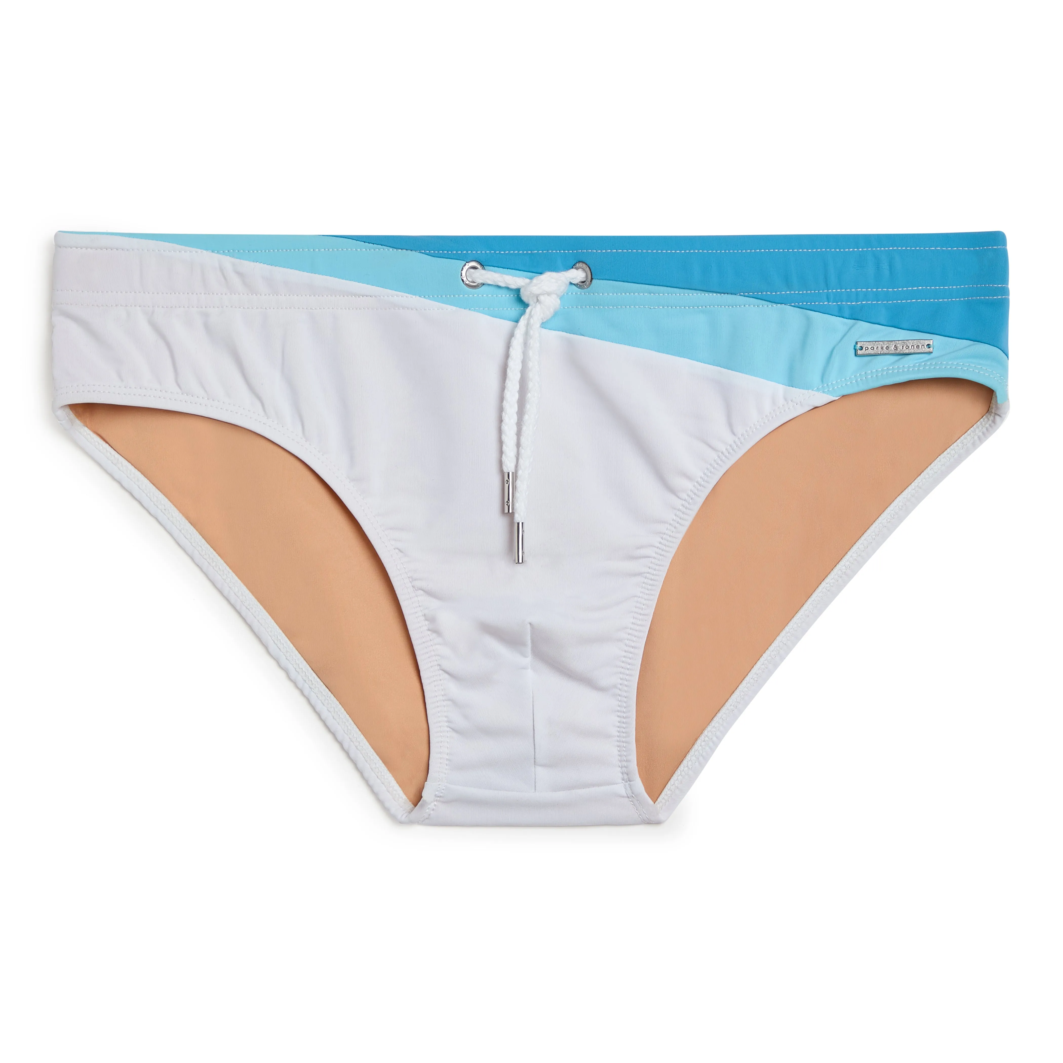 Parke & Ronen New Spring '25 Celeste Blue Velocity Meridian Bikini sold by Underwear Expert product image thumbnail 4