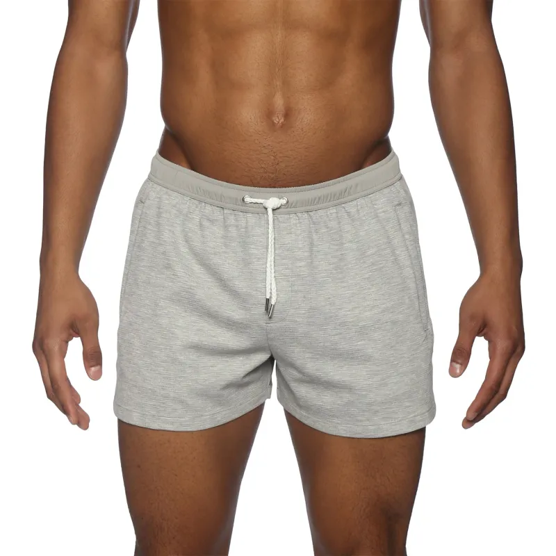 Parke & Ronen New Spring '25 Cloud Grey Dolomite Short sold by Underwear Expert